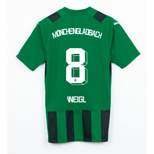 Maillot de foot Borussia Monchengladbach Julian Weigl #8 Extérieur 2023-24 Manches Courte